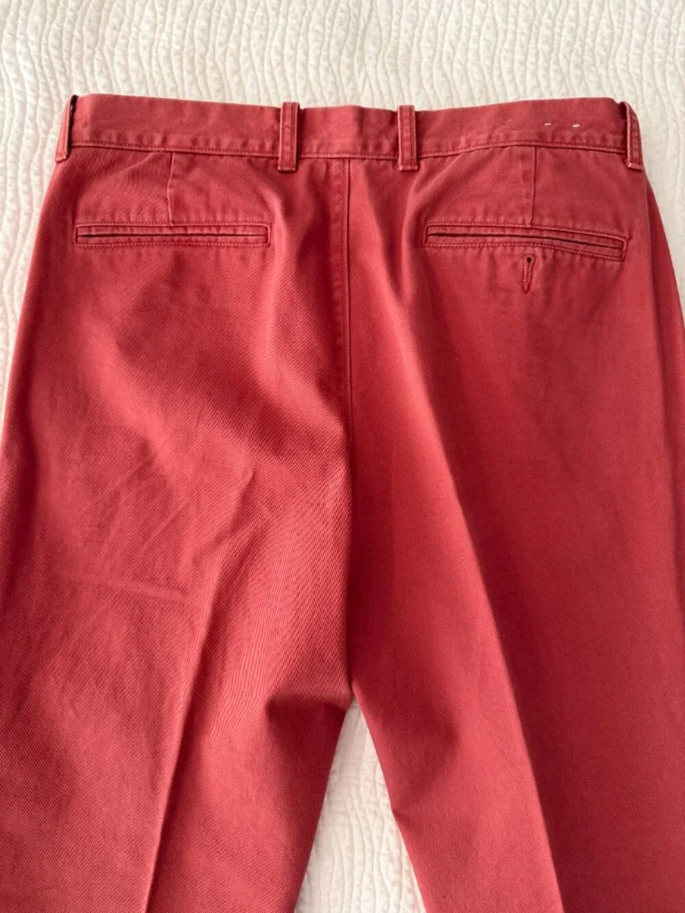 J. Crew Red Khakis